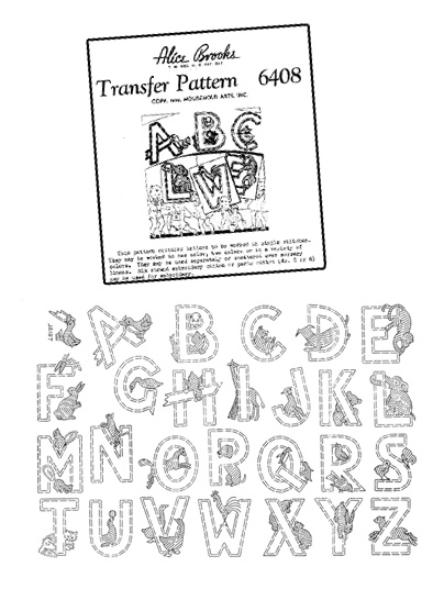 AB-6408 ABC Animal Alphabet - Click Image to Close